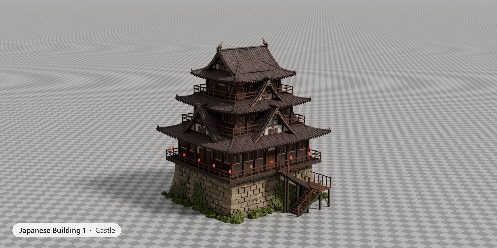 Japanese Building 1 - Castle